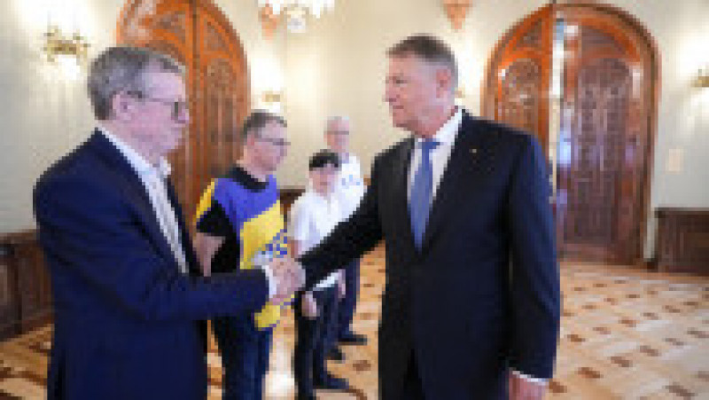 Preşedintele Klaus Iohannis la întâlnirea cu reprezentanții sindicatelor din Educație. Foto: Administrația Prezidențială | Poza 4 din 6