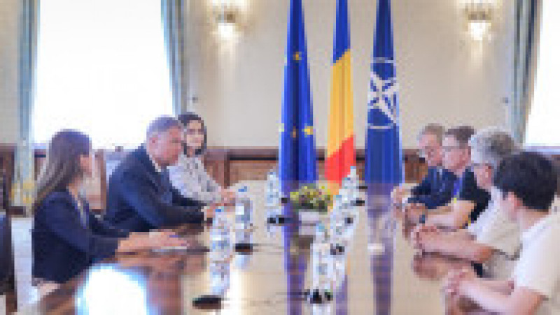 Preşedintele Klaus Iohannis la întâlnirea cu reprezentanții sindicatelor din Educație. Foto: Administrația Prezidențială | Poza 6 din 6