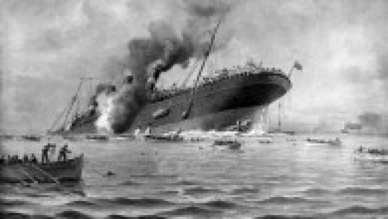 108 ani de când Germania a scufundat nava Lusitania, provocând moartea a 1200 de oameni și atrăgând SUA în Primul Război Mondial. Sursa foto Profimedia Images | Poza 31 din 32