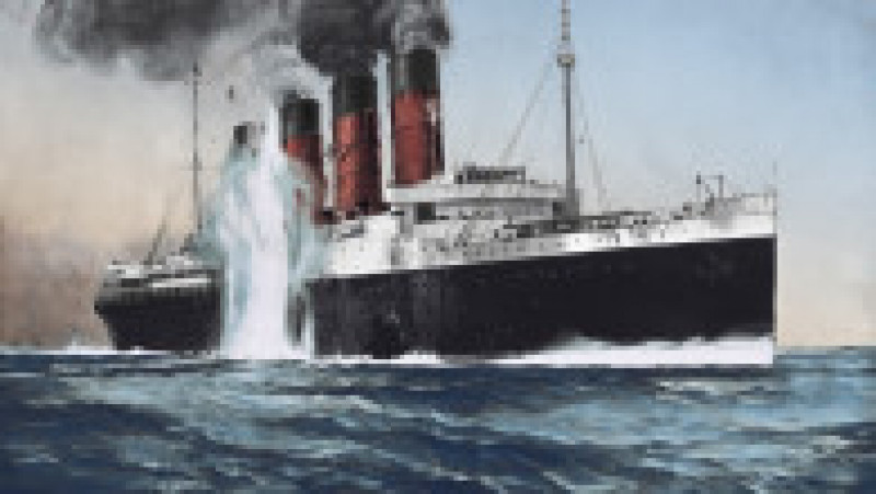 108 ani de când Germania a scufundat nava Lusitania, provocând moartea a 1200 de oameni și atrăgând SUA în Primul Război Mondial. Sursa foto Profimedia Images | Poza 30 din 32