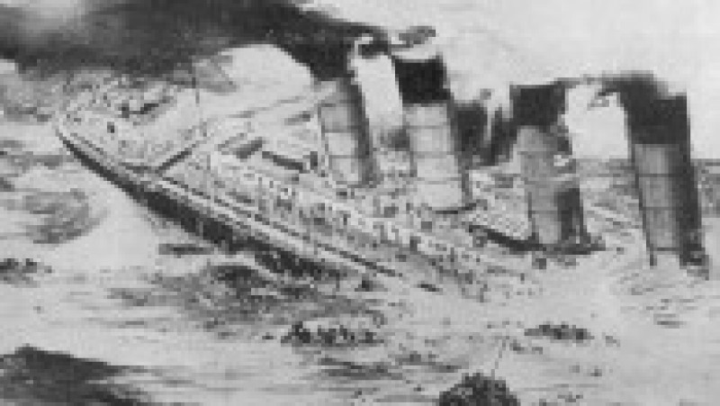 108 ani de când Germania a scufundat nava Lusitania, provocând moartea a 1200 de oameni și atrăgând SUA în Primul Război Mondial. Sursa foto Profimedia Images | Poza 16 din 32