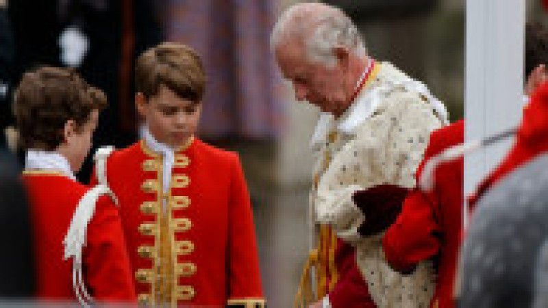 Regele Charles al III-lea şi regina consoartă Camilla sunt la Westminster Abbey, unde are loc ceremonia de încoronare.. FOTO Profimedia Images | Poza 9 din 11