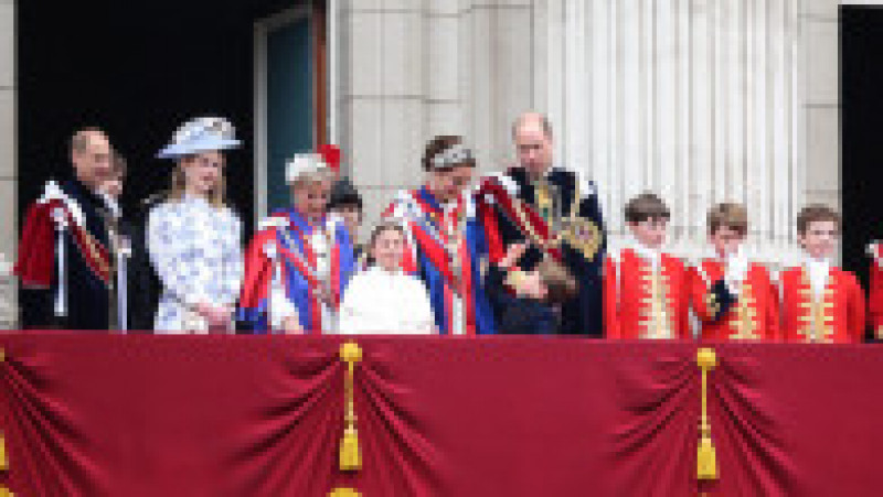 Prințul Louis (5 ani) a fost atracția ceremoniei de încoronare a regelui Charles al III-lea. Foto: Profimedia | Poza 6 din 15