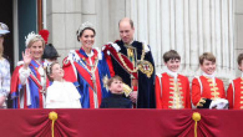 Prințul Louis (5 ani) a fost atracția ceremoniei de încoronare a regelui Charles al III-lea. Foto: Profimedia | Poza 5 din 15