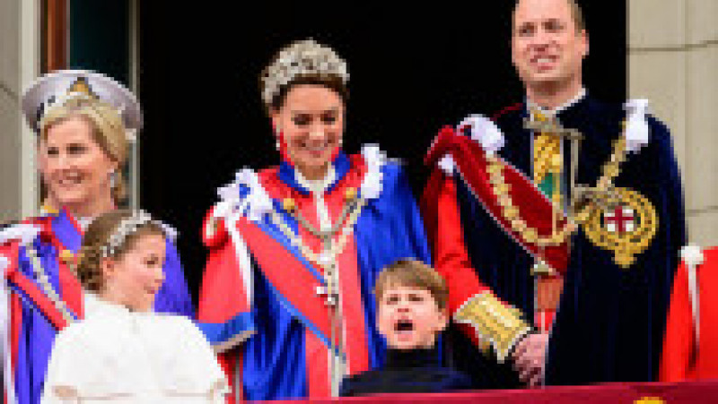 Prințul Louis (5 ani) a fost atracția ceremoniei de încoronare a regelui Charles al III-lea. Foto: Profimedia | Poza 13 din 15