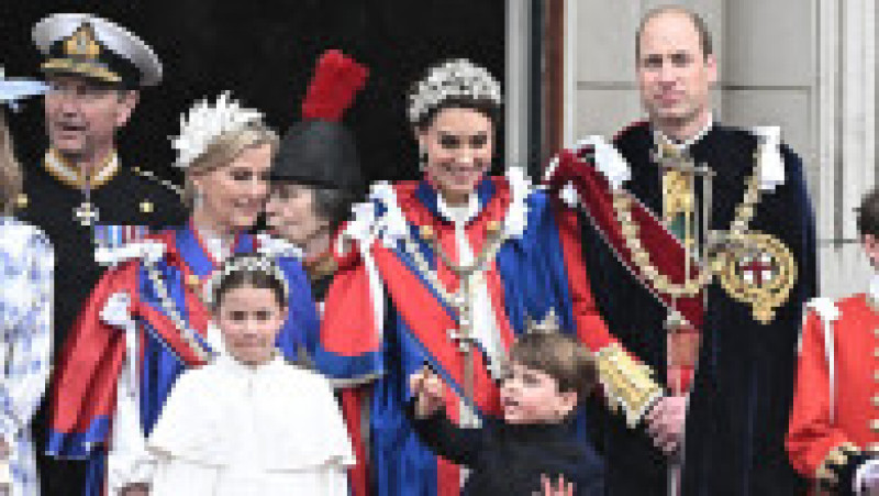 Prințul Louis (5 ani) a fost atracția ceremoniei de încoronare a regelui Charles al III-lea. Foto: Profimedia | Poza 12 din 15
