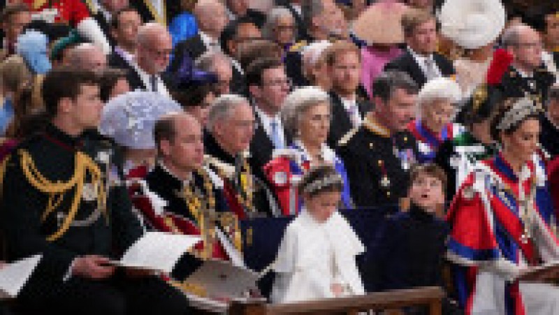 Prințul Louis (5 ani) a fost atracția ceremoniei de încoronare a regelui Charles al III-lea. Foto: Profimedia | Poza 9 din 15