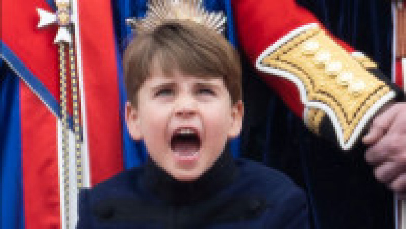 Prințul Louis (5 ani) a fost atracția ceremoniei de încoronare a regelui Charles al III-lea. Foto: Profimedia | Poza 11 din 15