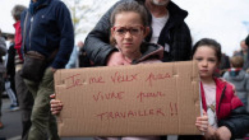 Noi proteste violente în Franța FOTO: Profimedia Images | Poza 12 din 18