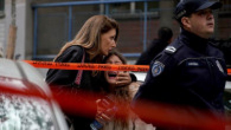 Atac armat într-o școală din Belgrad. Foto: Profimedia Images | Poza 4 din 10