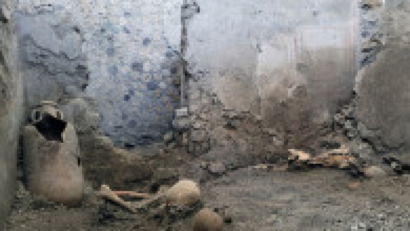 Arheologii au descoperit în Pompei rămăşiţele altor două victime ale erupţiei vulcanice devastatoare. FOTO: Profimedia Images | Poza 4 din 5