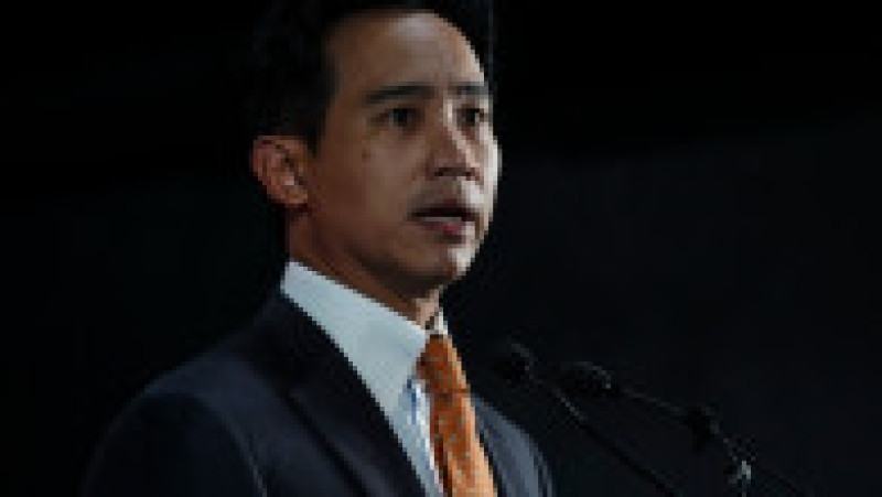  Pita Limjaroenrat, liderul partidului Move Forward, are șanse foarte mari să devină prim ministru Thailandei după alegerile legislative din 14 mai FOTO: Profimedia Images | Poza 16 din 18