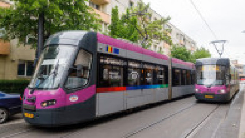 Primul tramvai dotat cu un sistem de siguranță anticoliziune a fost testat în premieră pe străzile din Cluj-Napoca. FOTO: facebook Emil Boc | Poza 6 din 6