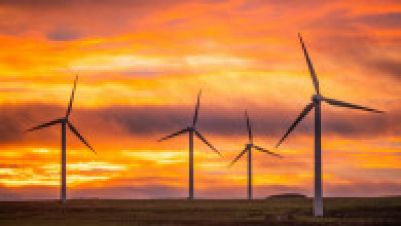 Turbinele eoliene au devenit principala sursă de electricitate în Marea Britanie. Cea mai mare "fermă" din lume va alimenta 6 milioane de case. Sursa foto Profimedia Images | Poza 19 din 22