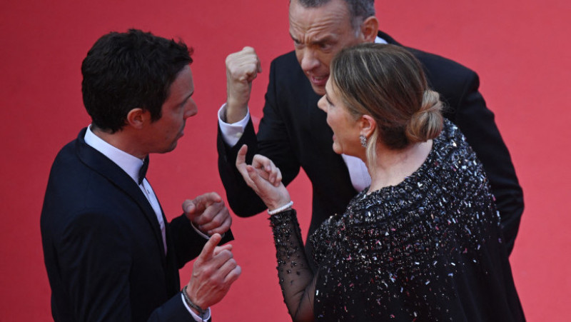 Tom Hanks a avut o ieșire nervoasă pe covorul roșu de la Cannes. FOTO: Profimedia Images