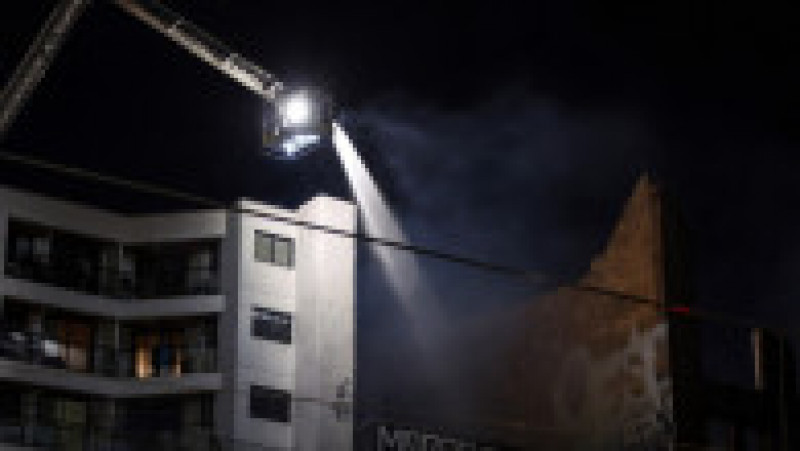 Doi băieți de 13 ani au pornit un incendiu uriaș care a mistuit o clădire istorică cu șapte etaje din Sydney. Sursa foto: Profimedia Images | Poza 11 din 19