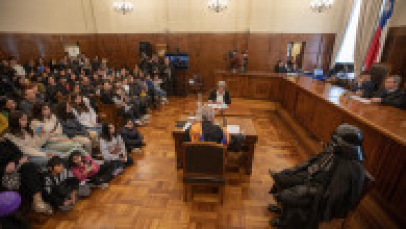 Darth Vader a fost „condamnat” la finalul unui proces pedagogic organizat în Chile. Foto: Profimedia Images | Poza 1 din 8