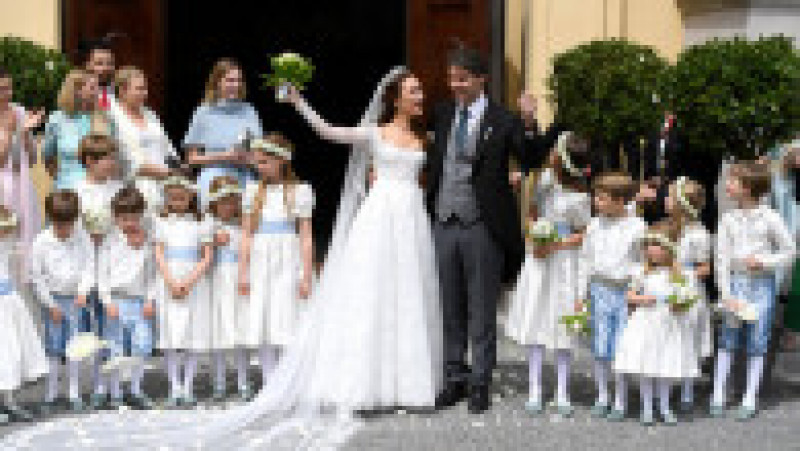 Prințul Ludwig de Bavaria s-a căsătorit sâmbătă cu logodnica sa, Sophie-Alexandra Evekink. FOTO: Profimedia Images | Poza 21 din 27