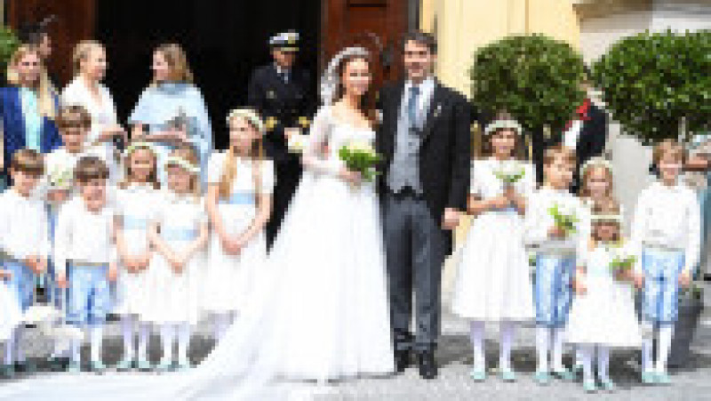 Prințul Ludwig de Bavaria s-a căsătorit sâmbătă cu logodnica sa, Sophie-Alexandra Evekink. FOTO: Profimedia Images | Poza 22 din 27