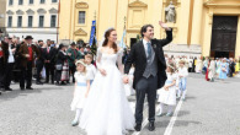 Prințul Ludwig de Bavaria s-a căsătorit sâmbătă cu logodnica sa, Sophie-Alexandra Evekink. FOTO: Profimedia Images | Poza 26 din 27