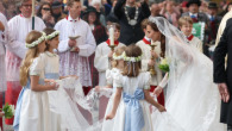 Prințul Ludwig de Bavaria s-a căsătorit sâmbătă cu logodnica sa, Sophie-Alexandra Evekink. FOTO: Profimedia Images | Poza 19 din 27