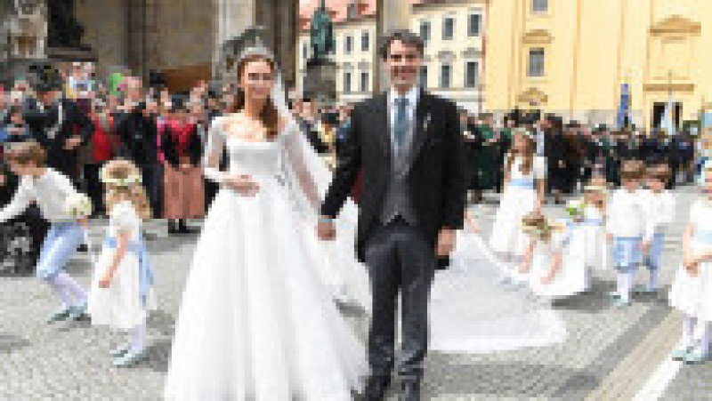 Prințul Ludwig de Bavaria s-a căsătorit sâmbătă cu logodnica sa, Sophie-Alexandra Evekink. FOTO: Profimedia Images | Poza 27 din 27