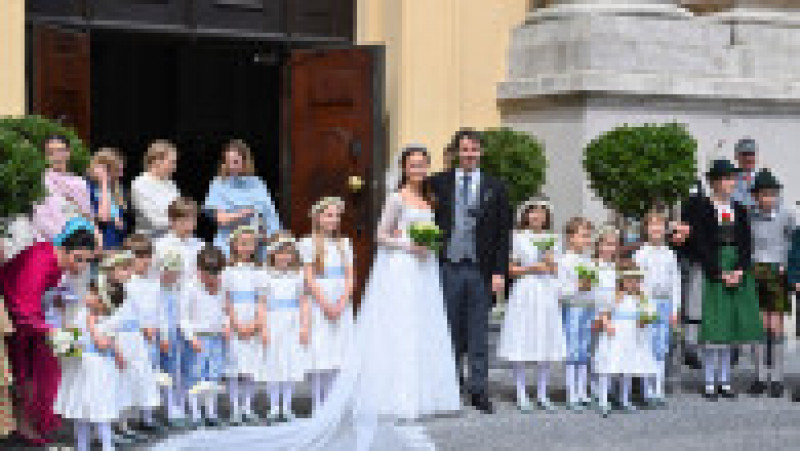Prințul Ludwig de Bavaria s-a căsătorit sâmbătă cu logodnica sa, Sophie-Alexandra Evekink. FOTO: Profimedia Images | Poza 5 din 27
