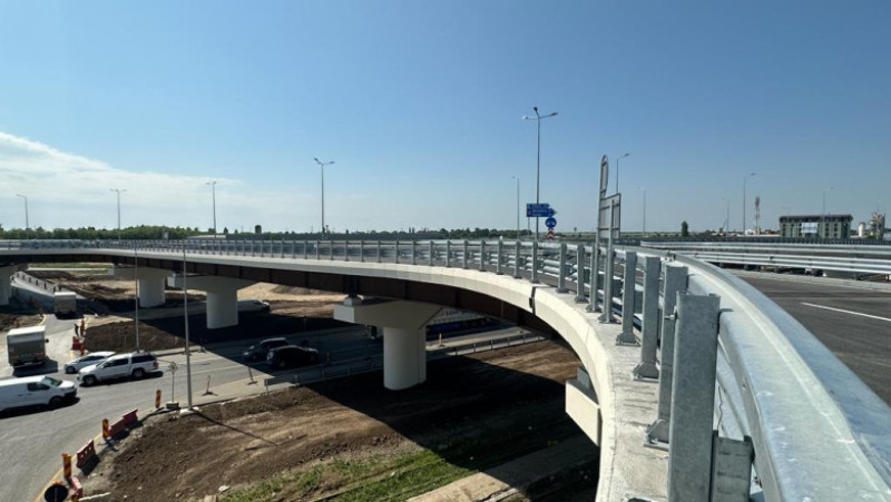 Pasajul Olteniței. Sursa foto: CNAIR/Facebook