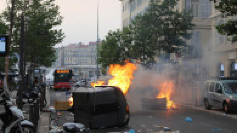 Bunuri publice incendiate în Marsilia FOTO: Profimedia | Poza 11 din 20