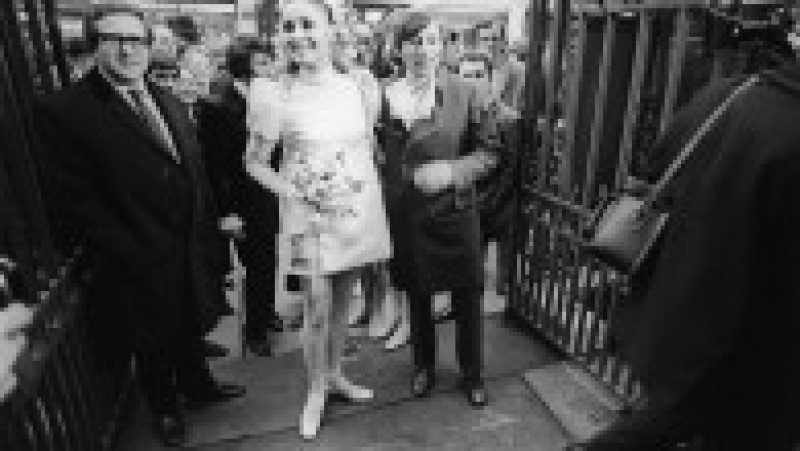 Roman Polanski și Sharon Tate s-au căsătorit în Chelsea, Londra în ianuarie 1968. Foto: Profimedia Images | Poza 5 din 21