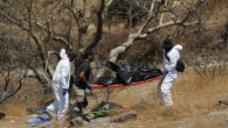 45 de saci cu resturi umane au fost găsiți într-o prăpastie din Mexic. FOTO: Profimedia Images | Poza 2 din 8