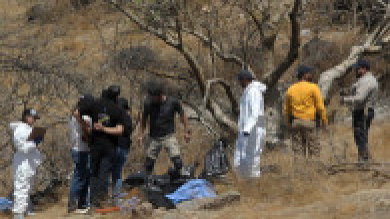 45 de saci cu resturi umane au fost găsiți într-o prăpastie din Mexic. FOTO: Profimedia Images | Poza 5 din 8