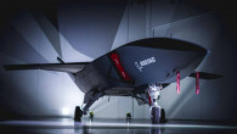 Drona MQ-28 Ghost Bat dezvoltată de Boeing în Australia. Captură foto: Facebook: Agility Prime Interns | Poza 3 din 9