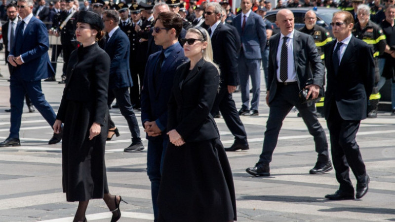 Miercuri au avut loc funeraliile de stat ale fostului premier italian Silvio Berlusconi. FOTO: Profimedia Images