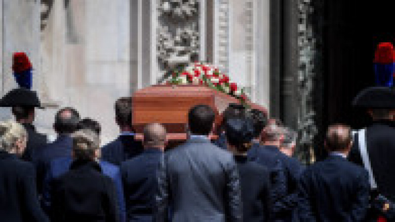 Miercuri au avut loc funeraliile de stat ale fostului premier italian Silvio Berlusconi. FOTO: Profimedia Images | Poza 3 din 11