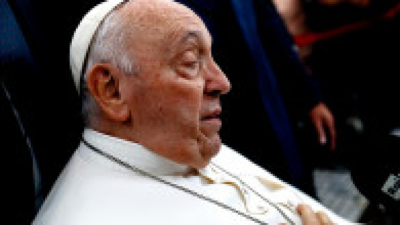 Papa Francisc a fost externat din spital. FOTO: Profimedia Images | Poza 3 din 7