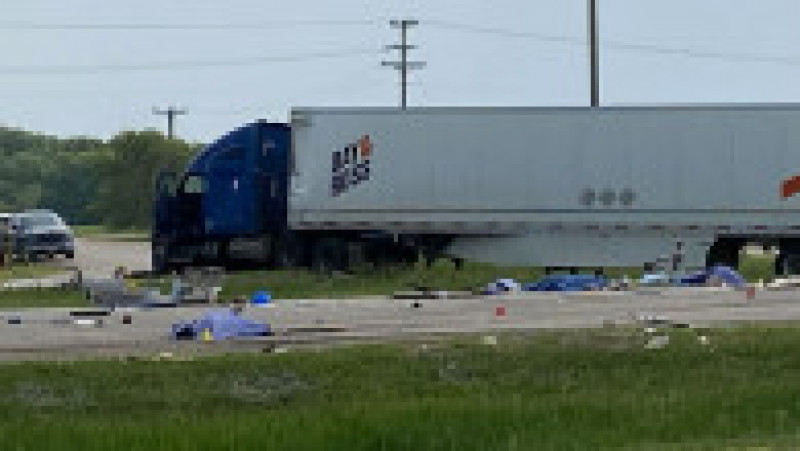 Cel puţin 15 oameni au murit într-un accident produs pe o autostradă din provincia Manitoba din Canada. FOTO: Profimedia Images | Poza 6 din 9