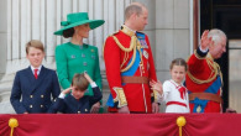 Vedeta „din umbră” a paradei de ziua de naștere a Regelui Charles a fost prințul Louis. FOTO: Profimedia Images | Poza 17 din 18
