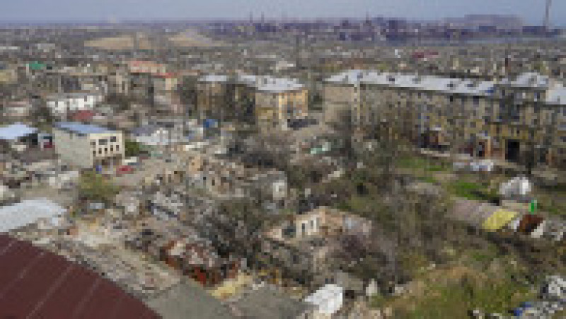 Imagini din aer ale Mariupolului ocupat de ruși. Foto: Profimedia Images | Poza 12 din 12