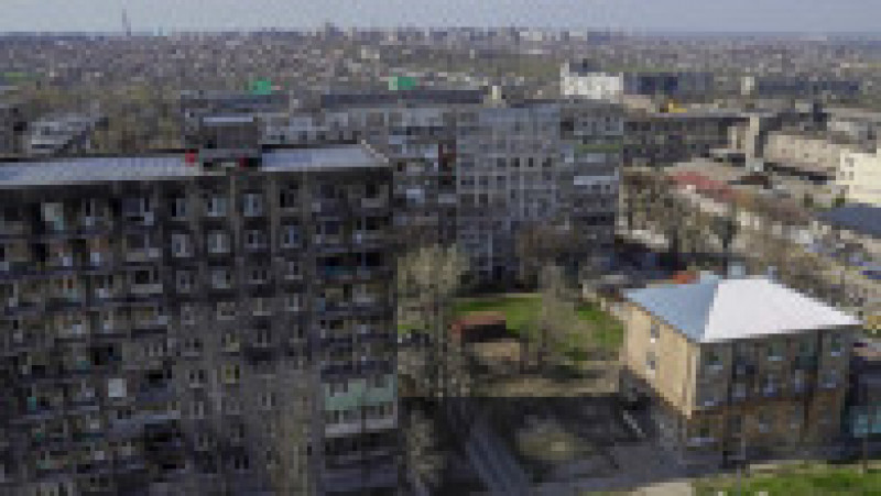 Imagini din aer ale Mariupolului ocupat de ruși. Foto: Profimedia Images | Poza 10 din 12
