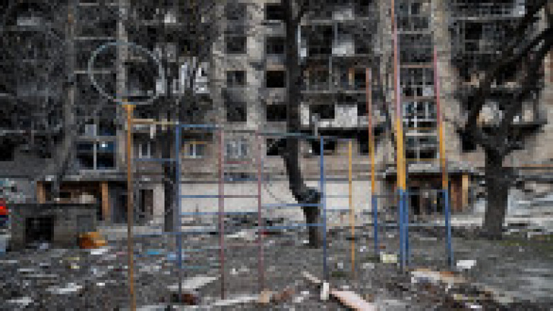 Imagine dezolantă din Mariupol în timpul ocupației rusești. Foto: Profimedia Images | Poza 9 din 12