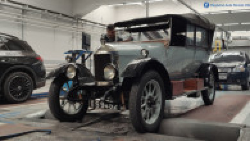 Un colecționat din București a adus la RAR Grivița o mașină Morris Cowley fabricată în 1924. Sursa foto: RAR / Facebook | Poza 5 din 9