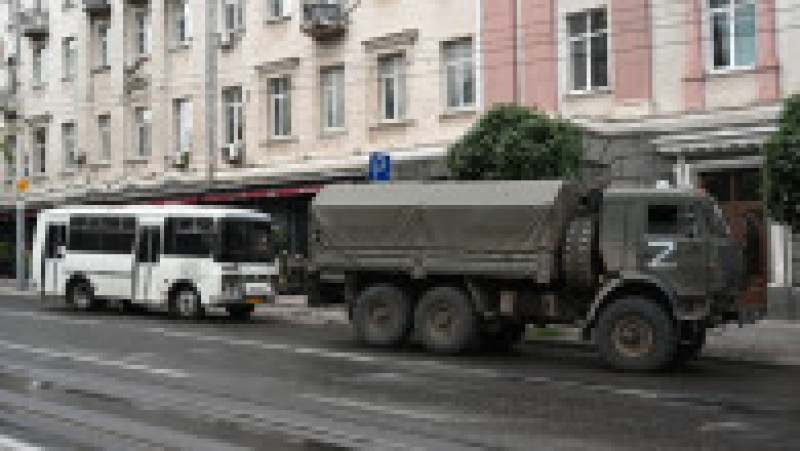 Haos în Rostov. Orașul e blocat de tancuri și soldați. FOTO: Profimedia Images | Poza 8 din 22