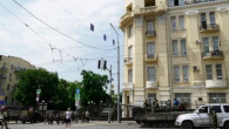 Haos în Rostov. Orașul e blocat de tancuri și soldați. FOTO: Profimedia Images | Poza 6 din 22