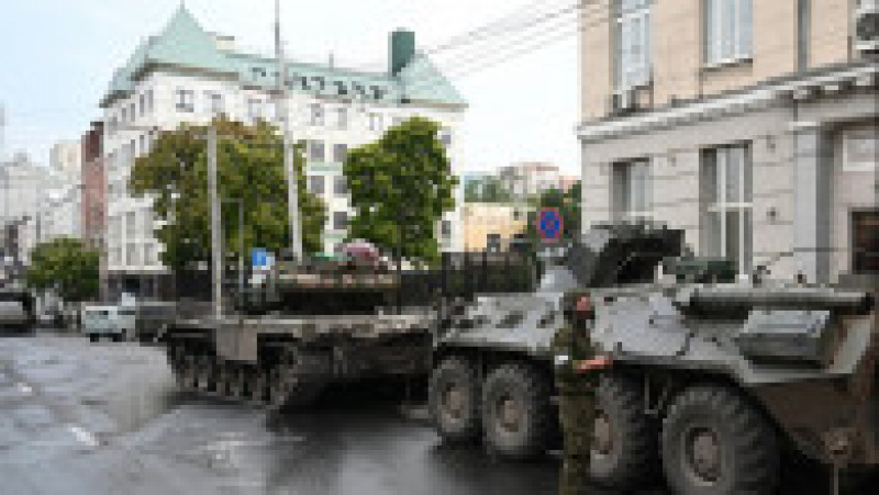 Haos în Rostov. Orașul e blocat de tancuri și soldați. FOTO: Profimedia Images | Poza 15 din 22
