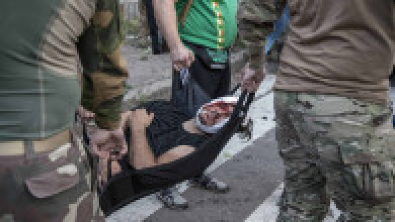 Bilanţul victimelor în urma atacului rusesc de marți din oraşul Kramatorsk din estul Ucrainei este în creştere. Foto: Profimedia Images | Poza 8 din 31