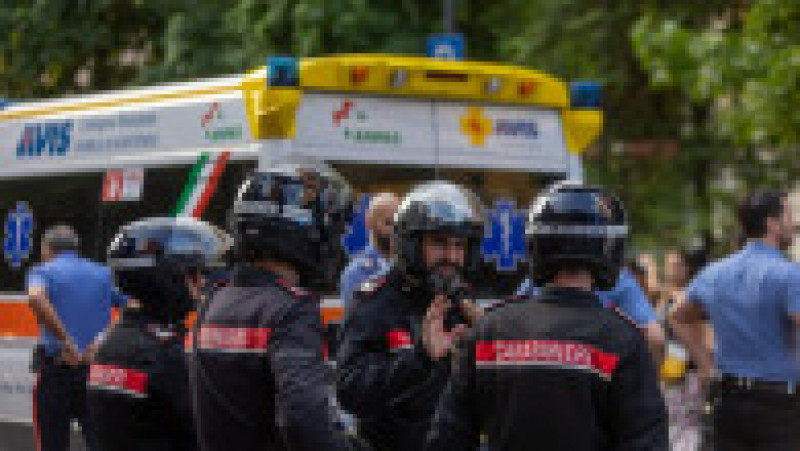 60 de români s-au încăierat cu răngi și cuțite la Milano din cauza unui loc de parcare FOTO: Profimedia Images | Poza 12 din 15