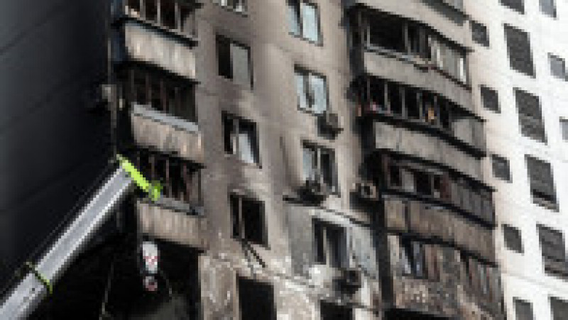 Explozie de gaze naturale într-un bloc de 15 etaje din Kiev. Foto: Profimedia | Poza 3 din 7