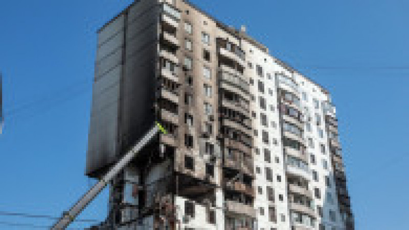 Explozie de gaze naturale într-un bloc de 15 etaje din Kiev. Foto: Profimedia | Poza 7 din 7