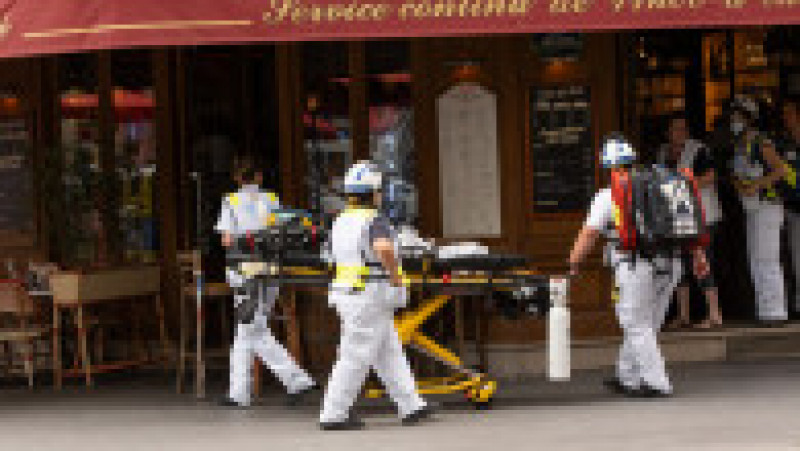 Cel puţin 37 de persoane au fost rănite după explozia puternică produsă miercuri după-amiază în Paris. FOTO: Profimedia Images | Poza 2 din 10